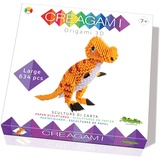 CreativaMente Creagami - Origami 3D, T-Rex, 634 Teile