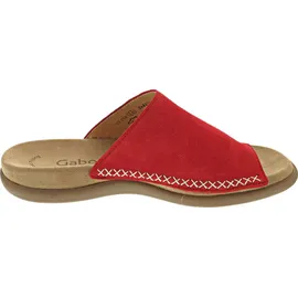 Gabor Pantolette rot, 36 EU