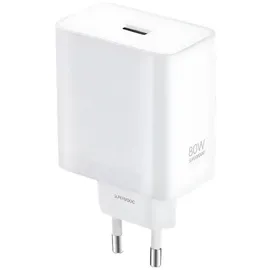 OnePlus SuperVOOC USB-A Schnellladegerät 80W Weiß