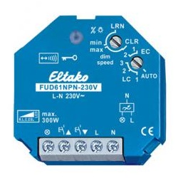 Eltako Funk Universal Dimmschalter FUD61NPN-230V