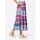 Classic Basics Stufenrock Damen Floral Blau 38