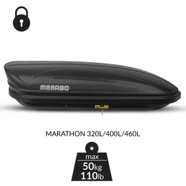 Menabo Marathon 460 schwarz matt