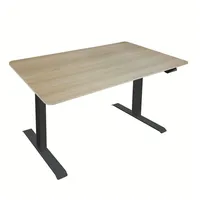 Home Deluxe Tischplatte für höhenverstellbaren Schreibtisch AGORA – 120 x 60 cm, universell einsetzbar, Schreibtischplatte braun