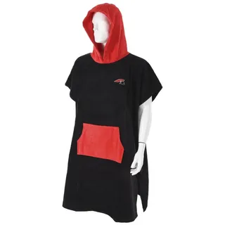 F2 Poncho "After Session Poncho" L/XL Schwarz 2024/25 schwarz XL