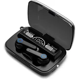 NAUCI Kopfhörer Ohrhörer für Samsung Galaxy S25 S24 S23 S22 S21 FE Bluetooth Earbuds InEar - Schwarz