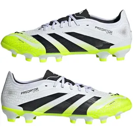 adidas Predator Pro MG Erwachsene cloud white/core black/lucid lemon 44