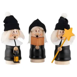 Christian Ulbricht Räuchermann Miniwichtel Kurrende 16,5 cm