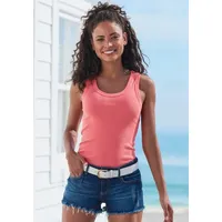 H.I.S. H.I.S Tanktop Damen weiß, apricot, marine Gr.40/42