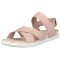 ECCO Damen Samara Flache Sandalen, Rosenstaub, 6-6.5 - 37 EU