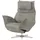KOINOR Sessel Safira Leder 92 x 113 x 90 cm Grau elektrisch