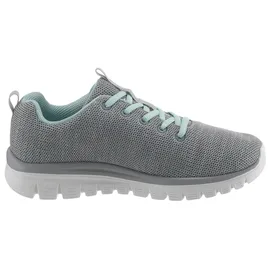 SKECHERS Graceful - Twisted Fortune gray/mint 38