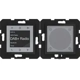 Hager Radio Touch Unterputz DAB+ nachtschwarz glänzend