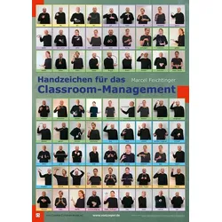 Handzeichen für das Classroom-Management (Posterset)