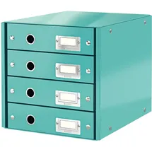 Leitz Schubladenbox 29,0 x 36,0 x 28,3 cm 4-tlg. eisblau