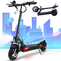 Joyor Y6-6S E Scooter, 10" Reifen Aluminiumrahmen E Roller,tragbarer Klapproller,500W Motor, 48V18Ah 75KM Reichweite,Lasten bis zu 120 kg für Erwachsene
