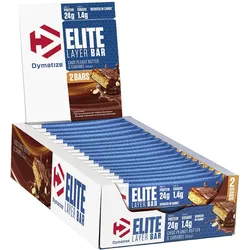 Dymatize Elite Layer Bar Peanut Butter - Caramel 18x(2x30g)-Protein Riegel Einheitsgröße