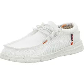 Fusion Mokassins Schnürschuhe Herren, Weiß 43 EU