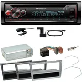 Pioneer DEH-S720DAB DAB+ MP3 CD Einbauset für Opel Vectra C Signum Corsa Combo