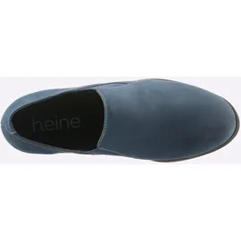 Heine Hochfrontpumps in blau | Gr.: 35