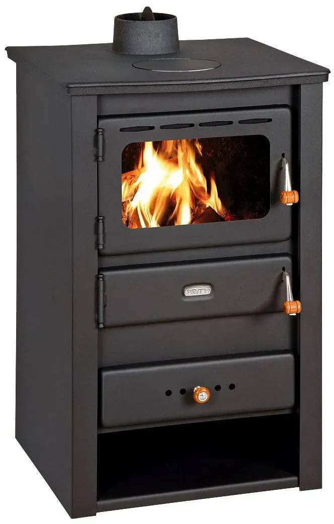 Kaminofen PRITY K22 CP – 10,4 kW Holzofen, Energieklasse A, Ø130 mm Rauchrohr, Kompaktes Design