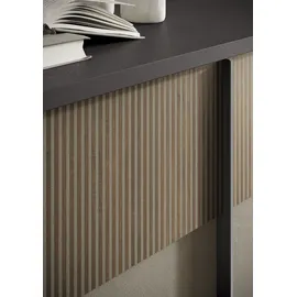 Home Affaire Standvitrine Everest 55 x 40 x 203 cm Grau