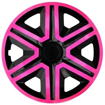 NRM Radzierblende Action schwarz/pink 16 Zoll 4er Set