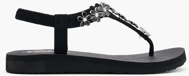 Skechers Mediation Cousin Zehentrenner-Sandale Schwarz, Damen, Größe: 37 - Skechers Mediation Cousin Zehentrenner-Sandale Schwarz, Damen, Größe: 37 - woman - Schwarz