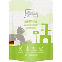 Katzen - Nassfutter MJAMJAM Cat Adult Rind & Kürbis, 300 g