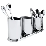 Contacto Besteckhalter 26 x 8 x 12 cm Edelstahl Silber