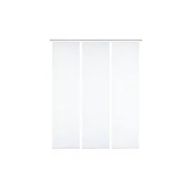 home in green Schiebegardine ROMOLUS Paneelwagen 3 Stk. tlg. SET DIGITALDRUCK,BAMBUSOPTIK RECYCELT, weiß ¦ Synthetik ¦ Maße (cm): B: 60 H: 245