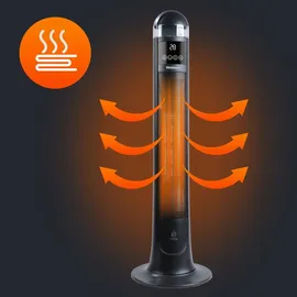 Webber THERMOVENTILATOR 2200 W Schwarz