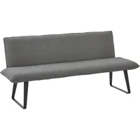 Niehoff Polsterbank NIEHOFF SITZMÖBEL "Solo", schwarz (taupe, schwarz), B:220cm