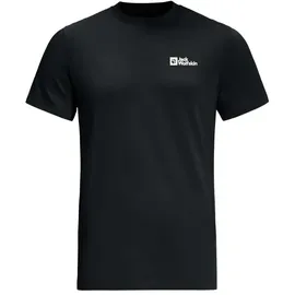 Jack Wolfskin Essential Kurzarm-t-shirt - Dark Navy / Grey - M