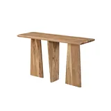 SIT Möbel Acacia Wave Konsolentisch 130 x 40 x 75 beige