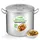 NutriChef Edelstahl Kochtopf 33,1 L Suppentopf mit Deckel