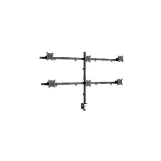 Equip Tischhalterung 17"-32"/ 6TFT je 7kg 360° sw"