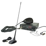 PNI CB Escort HP 8001L ASQ + Antenne CB Extra 48, mit Magnet, Netzwerk Zubehör