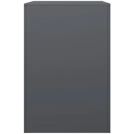 vidaXL Brennholzregal Stahl 60 x 40 x 60 cm Anthrazit