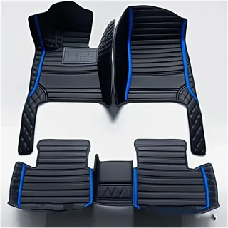 Teppich Für Nissan Für Qashqai J12 2020-2023 Custom Car Bodenmatte Innenleder Langlebige Teppiche Schutz Antirutschmatten(Color 10)