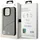 CG Mobile iPhone 16 Pro Hardcase Leder grau
