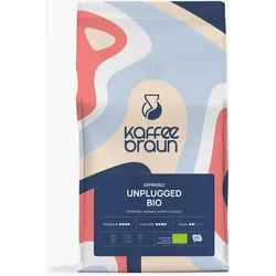 Kaffee Braun Espresso Unplugged Bio 500g