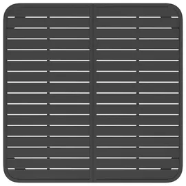 vidaXL Gartentisch 100 x 100 x 71 cm Anthrazit