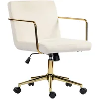 Homcom Polyester Cremeweiß
