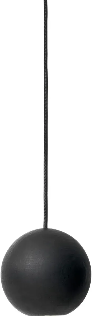 Mater Liuku Ball Pendelleuchte, schwarz