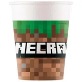 Procos Pappbecher 0,2 l Minecraft 8 St.
