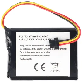 AccuCell TOMTOM XXL, PRO 4000 Akku 1100mAh als Nachbau Akku von AccuCell