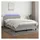 vidaXL Boxspringbett 140 x 200 cm Hellgrau