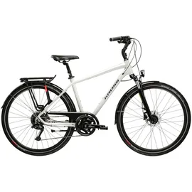 KROSS Trans 5.0 2026 28 Zoll RH 58 cm grau/schwarz
