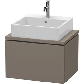 Duravit L-Cube 62x47,7cm, f Gr s-matt, f Kons, 1 Ausz.
