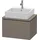 Duravit L-Cube 62x47,7cm, f Gr s-matt, f Kons, 1 Ausz.